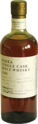 Nikka 1988 Single Cask Warehouse #15 19yo #106916 64% 750ml