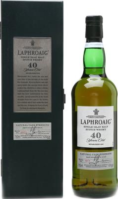 Laphroaig 40yo 42.4% 750ml