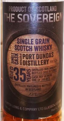 Port Dundas 1978 HL The Sovereign HL 9936 59.6% 700ml