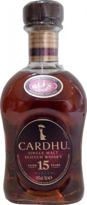 Cardhu 15yo The Cummings of Cardhu Ex-Bourbon 40% 700ml