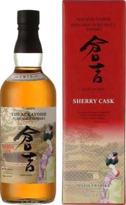 The Kurayoshi Pure Malt Whisky Sherry Cask Travel Retail Exclusive 43% 700ml