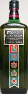 Passport 100% Scotch Whiskies Imported Scotch Whisky 40% 750ml