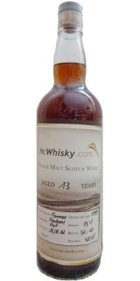 Bowmore 1999 McW Bourbon Port 58.5% 700ml