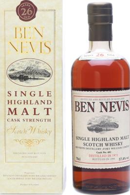 Ben Nevis 1972 #601 57.4% 700ml