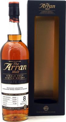 Arran 2011 Private Cask ex-Bourbon 2011/1799 56.2% 700ml