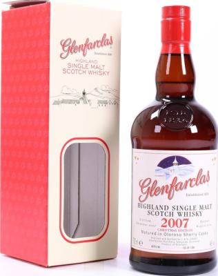 Glenfarclas 2007 Christmas Edition Oloroso Sherry Casks 2631, 2632 & 2664 46% 700ml