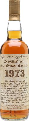 Glen Grant 1973 TI Handwritten Label Sherry Cask 46% 700ml