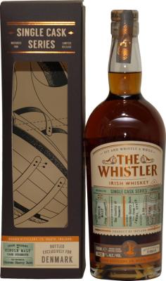 The Whistler 6yo BoD Single Cask Series Oloroso sherry butt Danish Whisky retailers 59.55% 700ml