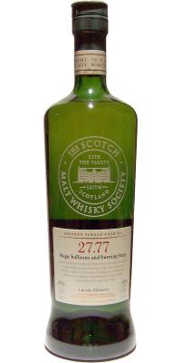 Springbank 1997 SMWS 27.77 Magic balloons and burning bings Refill Bourbon Barrel 55.3% 700ml