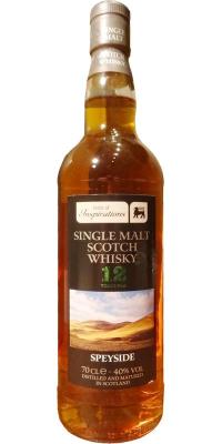 Single Malt Scotch Whisky Speyside Taste of Inspiration Spanish and American Oak Delhaize 40% 700ml