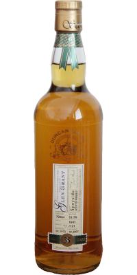 Glen Grant 1972 DT Rare Auld Oak Cask #1641 53.5% 700ml