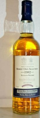 Glen Mhor 1982 BR Berrys Own Selection #1231 46% 700ml