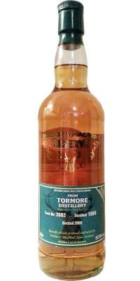 Tormore 1984 GM Reserve Refill Bourbon Barrel #3662 Svenska Whiskyforbundet 57.9% 700ml