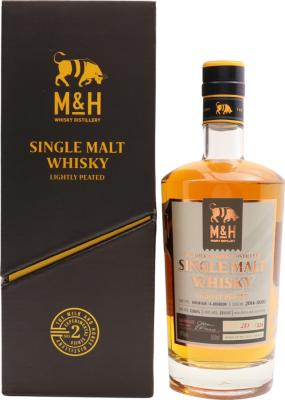 M&H 2014 Experimental Series White 3yo Virgin Oak Ex-Bourbon 2014-0002 46% 500ml