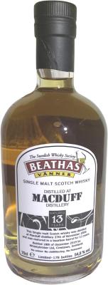 Macduff 2006 WhB Beathas Vanner Bourbon Barrels 55.9% 700ml