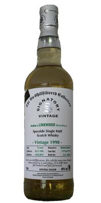 Linkwood 1998 SV The Un-Chillfiltered Collection Bourbon Barrels 46% 700ml
