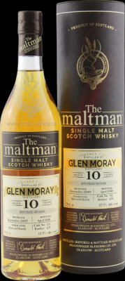 Glen Moray 2007 MBl The Maltman Moscatel Finish #702 57.7% 700ml
