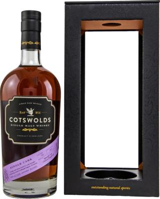 Cotswolds 2016 Single Cask Spanish Oak Oloroso Sherry Hogshead 59.9% 700ml
