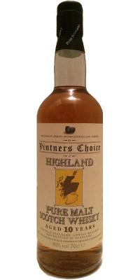 Vintners Choice 10yo QSI Highland Pure Malt 40% 700ml