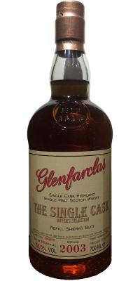 Glenfarclas 2003 The Family Casks Refill Sherry Butt #2237 58% 700ml