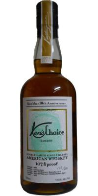 Ken's Choice 2006 Double Oaked Single Barrel #1653 53.8% 700ml