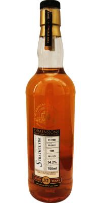 Strathclyde 1980 DT Dimensions Oak Cask #1499 54.2% 700ml