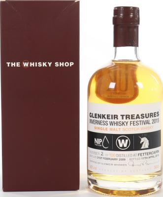 Fettercairn 2009 TWS Glenkeir Treasures NIP Inverness Whisky Festival 2015 40% 500ml