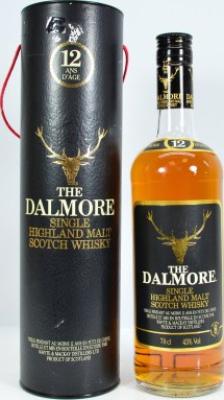 Dalmore 12yo French Black Label Single Highland Malt champagne Lanson Pere & Fils Reims France 43% 700ml