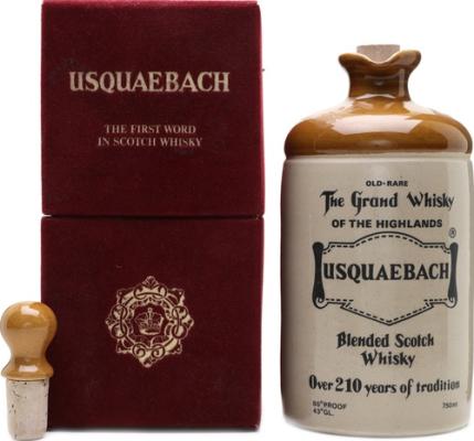 Usquaebach Blended Scotch Whisky DL Twelve Stone Flagons Ltd 43% 750ml
