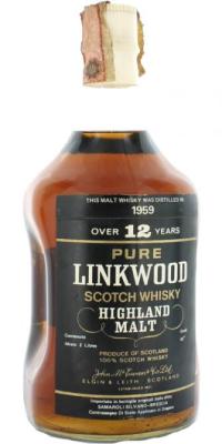 Linkwood 1959 McE Pure Scotch Whisky Samaroli import 43% 2000ml