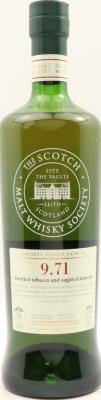 Glen Grant 1996 SMWS 9.71 Menthol tobacco and sugared almonds Refill Ex-Bourbon Hogshead 9.71 60.4% 700ml