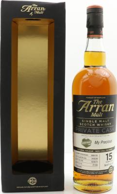 Arran 2000 My Precious Private Cask Sherry Hogshead 2000/135 Whiskybase 56.9% 700ml