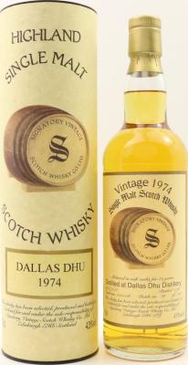 Dallas Dhu 1974 SV Vintage Collection Oak Casks 1505 + 1506 43% 700ml