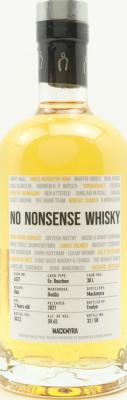 Mackmyra No Nonsense Whisky Ex-Bourbon 6321-2 59.6% 500ml
