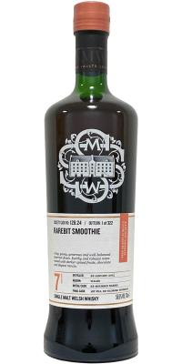 Penderyn 2015 SMWS 128.24 Rarebit smoothie 1st Fill Ex-Oloroso Sherry Hogshead Finish 59.6% 700ml