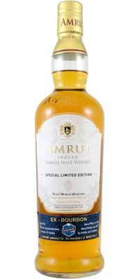 Amrut 2015 Ex-Bourbon Cask The members of Whiskybase 60% 700ml