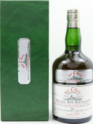 Dallas Dhu 1970 DL Old & Rare The Platinum Selection Bourbon Cask 50.1% 700ml