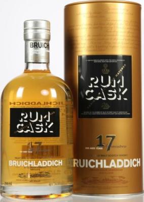 Bruichladdich 17yo Rum Cask Edition American Oak Renegade Rum Finish 46% 700ml