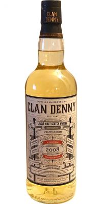 Craigellachie 2008 McG Clan Denny Refill Hogshead DMG 12640 46% 750ml