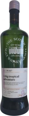 Linkwood 2009 SMWS 39.167 A big tropical adventure 1st Fill Ex-Bourbon Barrel 56.5% 700ml