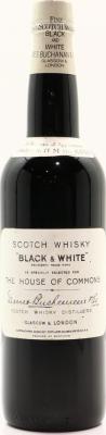 Black & White House of Commons Replica 43% 700ml