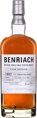 BenRiach 1997 Virgin Oak Barrel 53.2% 700ml