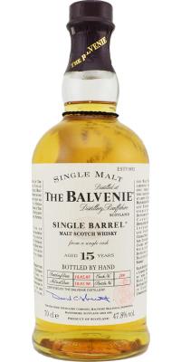 Balvenie 15yo Single Barrel #289 47.8% 700ml