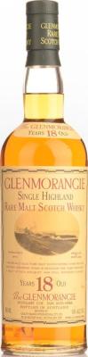 Glenmorangie 18yo Single Highland Rare Malt Scotch Whisky 43% 700ml