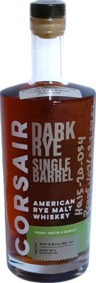 Corsair Artisan Distillery Dark Rye Single Barrel 55.5% 700ml