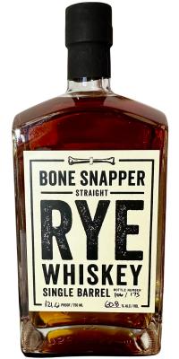 Bone Snapper 8yo Straight Rye Whisky r Bourbon S.B.S 60.8% 750ml