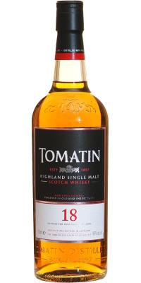 Tomatin 18yo Oloroso Sherry Cask 46% 700ml