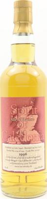 Allt-A-Bhainne 1996 MrW Spirit of Caledonia 1st Fill Bourbon Hogshead #107157 54.5% 700ml