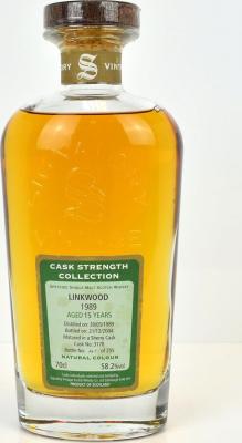 Linkwood 1989 SV Cask Strength Collection 15yo #3178 58.2% 700ml