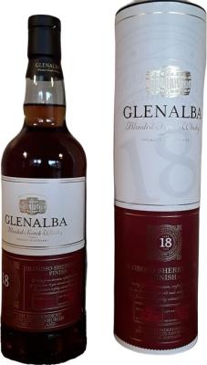 Glenalba 18yo TSID Oloroso Sherry Cask Finish Lidl 41.4% 700ml